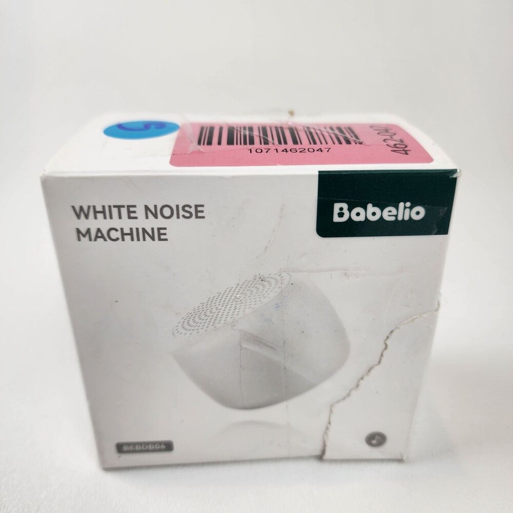 Babelio Mini White Noise Sound Machine Portable Travel Sleep Machine Recharge